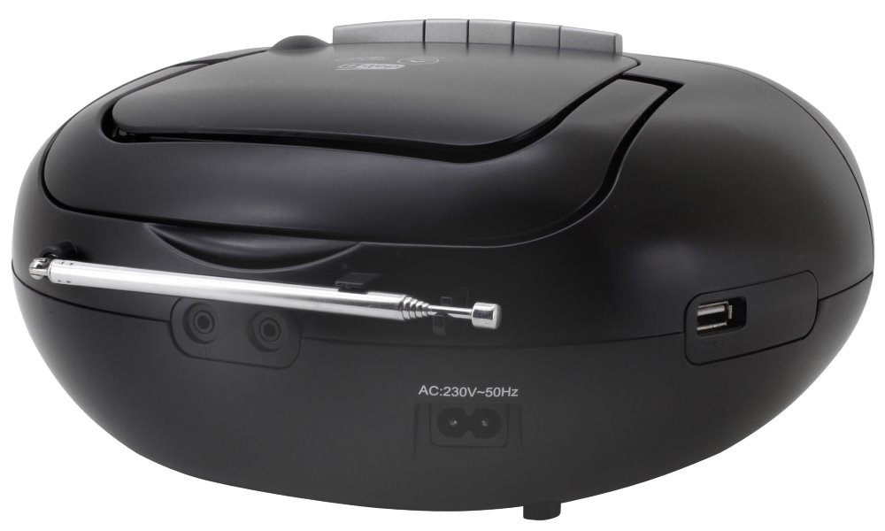 Soundmaster SCD7800SW/ DAB+/ FM/ Kazeta/ CD/ MP3/ LCD/ RDS/ USB/ AUX IN/ Černý