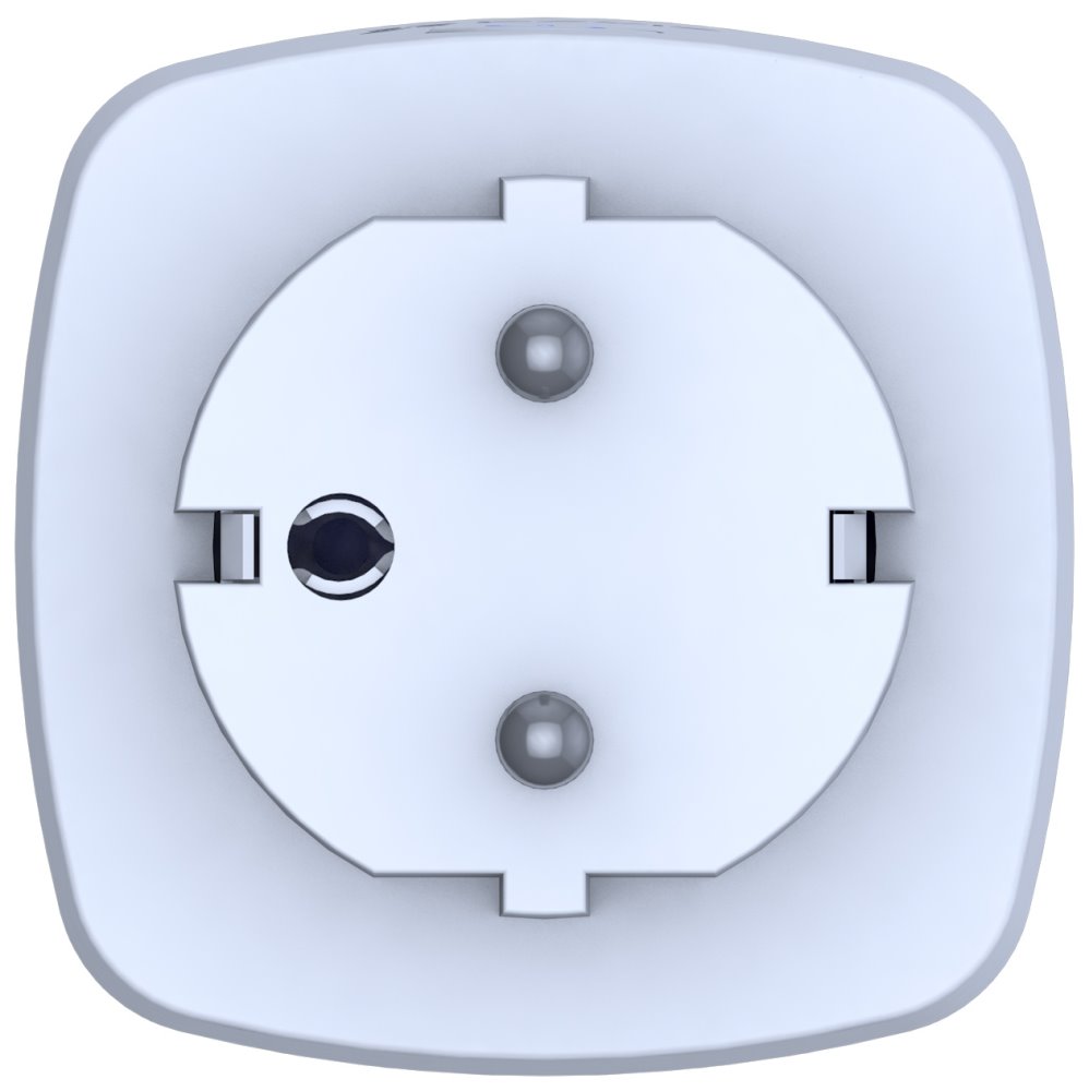 EZVIZ chytrá zásuvka T30-10A Basic/ Wi-Fi/ EU/ výkon 2300 W/ Google Assistant/ Amazon Alexa/ bílá