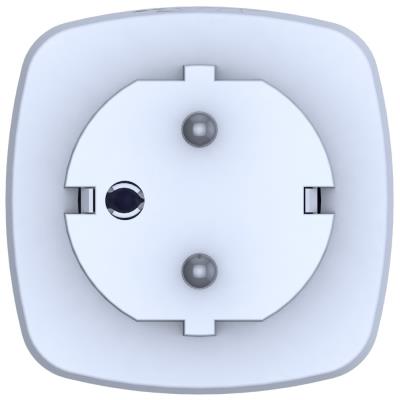 EZVIZ chytrá zásuvka T30-10A Basic/ Wi-Fi/ EU/ výkon 2300 W/ Google Assistant/ Amazon Alexa/ bílá