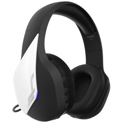 Zalman headset ZM-HPS700W / herní / náhlavní / bezdrátový / 50mm měniče / 3,5mm jack / bíločerný