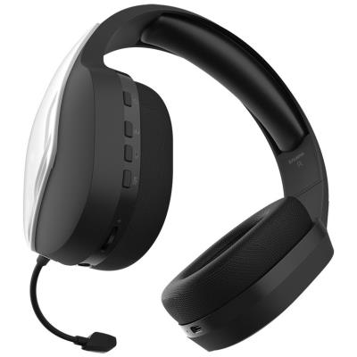 Zalman headset ZM-HPS700W / herní / náhlavní / bezdrátový / 50mm měniče / 3,5mm jack / bíločerný