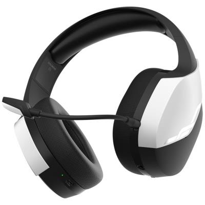 Zalman headset ZM-HPS700W / herní / náhlavní / bezdrátový / 50mm měniče / 3,5mm jack / bíločerný
