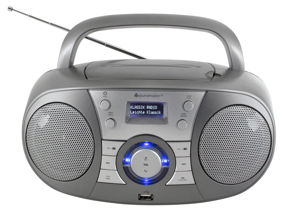 Soundmaster SCD1800TI/ DAB+/ BT/ CD/ MP3/ LCD/ RDS/ USB/ AUX IN