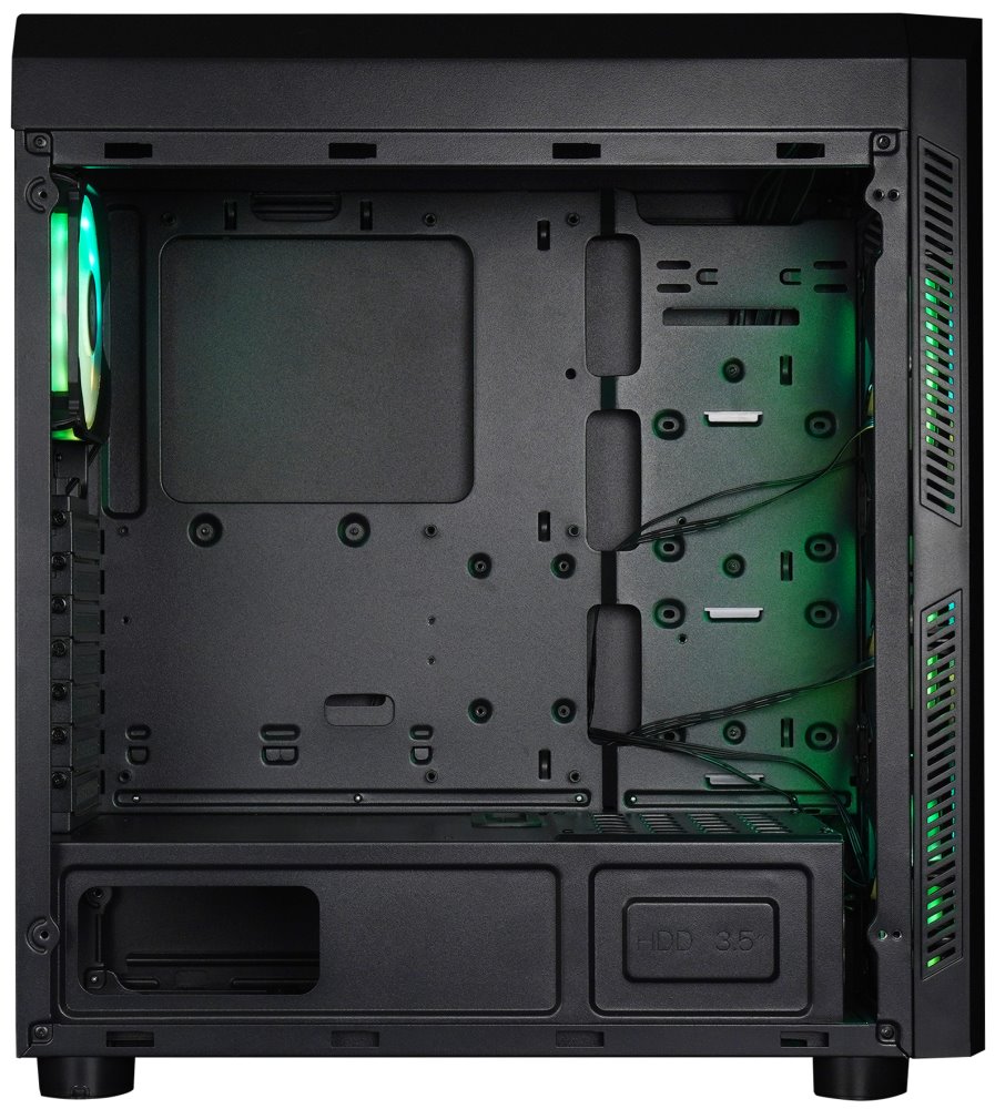 CHIEFTEC MidT Scorpion 4 GL-04B-OP / ATX / 2x USB3.0 / 1x USB2.0 / 4x120mm fan / ARGB/ průhledná bočnice / černá