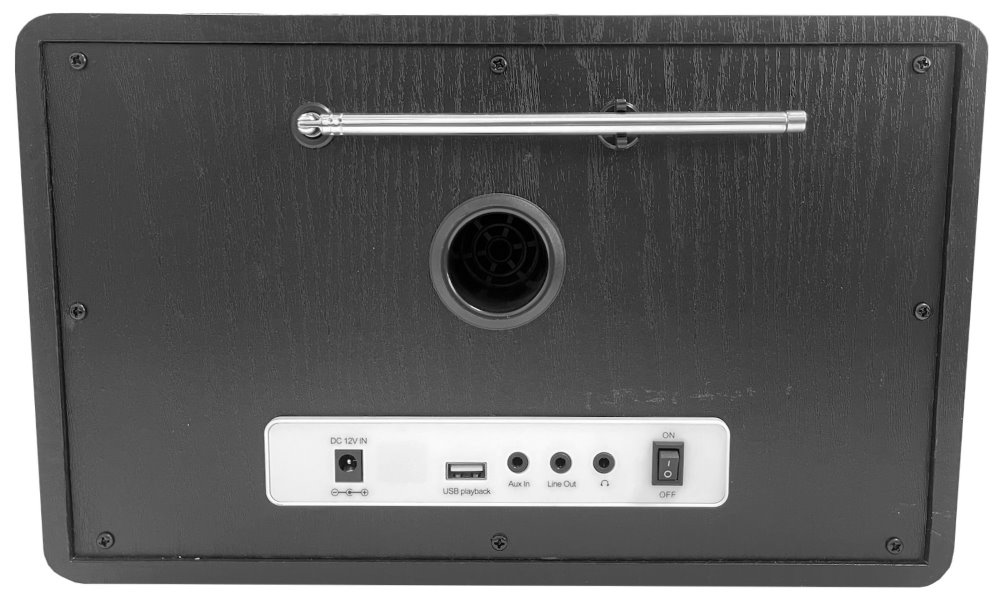 Maxxo internet. rádio CD03 /DAB+ /FM /Wifi /BT /CD přehr. /stereo rep. /dál, ovl /line out /české menu /UPnP,DLNA /budik