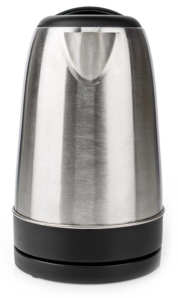 NEDIS rychlovarná konvice KAWK340EAL/ objem 1,7 l/ otáčení o 360°/ nerezová ocel/ spotřeba 2200 W/ černá / hliník