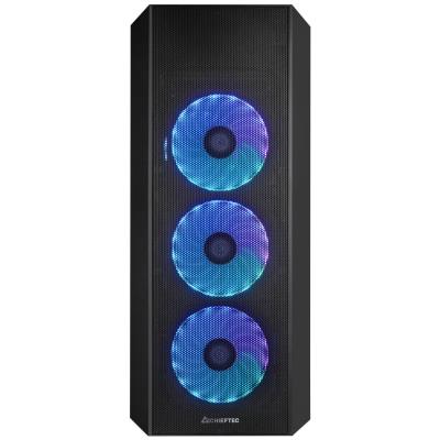 CHIEFTEC MidT Scorpion 4 GL-04B-OP / ATX / 2x USB3.0 / 1x USB2.0 / 4x120mm fan / ARGB/ průhledná bočnice / černá
