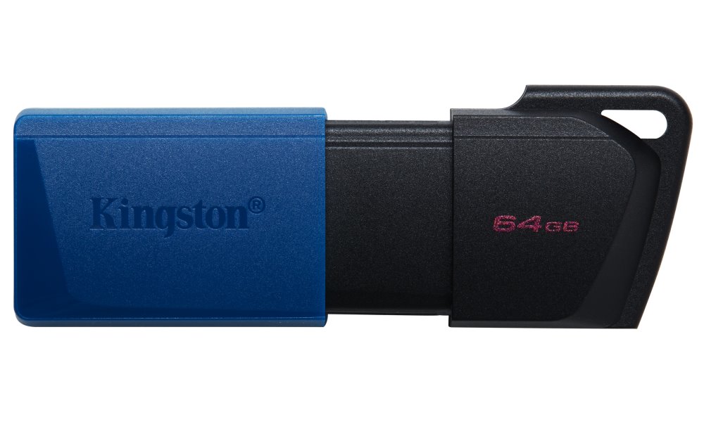 KINGSTON DataTraveler EXODIA M 64GB / USB 3.2 Gen1 / černá + modrá