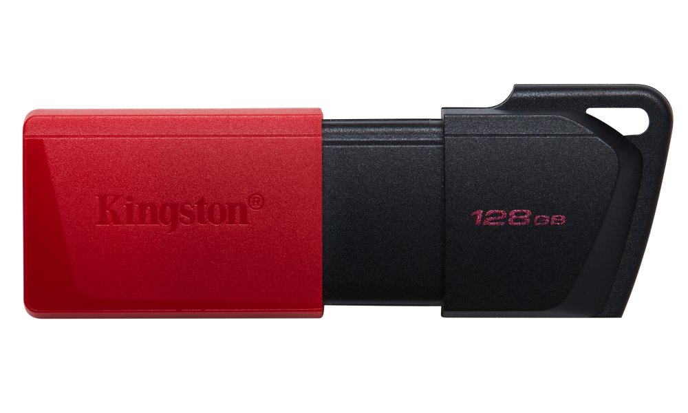 KINGSTON DataTraveler EXODIA M 128GB / USB 3.2 Gen1 / černá + červená