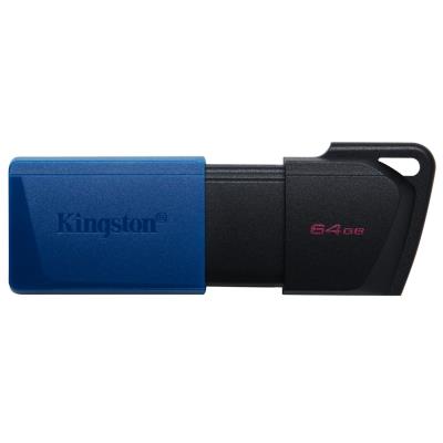 KINGSTON DataTraveler EXODIA M 64GB / USB 3.2 Gen1 / černá + modrá