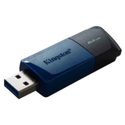 KINGSTON DataTraveler EXODIA M 64GB / USB 3.2 Gen1 / černá + modrá