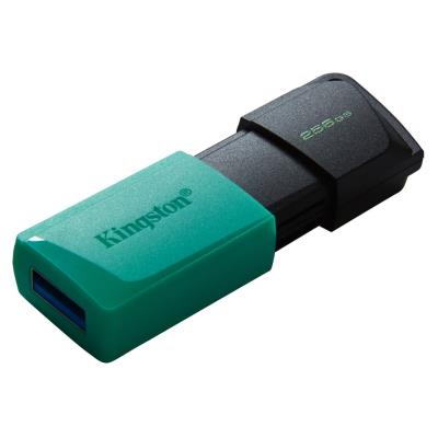 KINGSTON DataTraveler EXODIA M 256GB / USB 3.2 Gen1 / černá + tyrkysová
