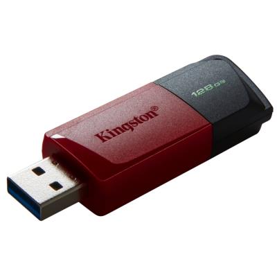 KINGSTON DataTraveler EXODIA M 128GB / USB 3.2 Gen1 / černá + červená