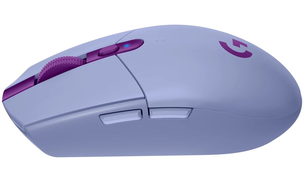 Logitech herní myš G305 LIGHTSPEED/ bezdrátová/ optická/ 6 tlačítek/ 12000dpi/ USB/ fialová
