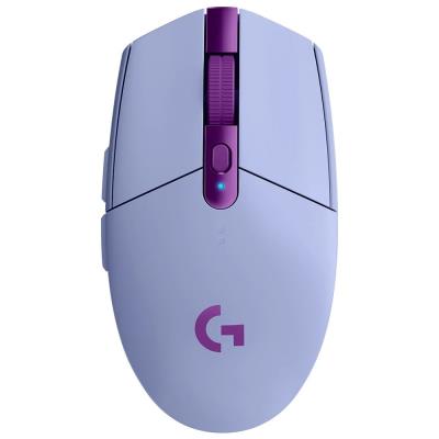 Logitech herní myš G305 LIGHTSPEED/ bezdrátová/ optická/ 6 tlačítek/ 12000dpi/ USB/ fialová