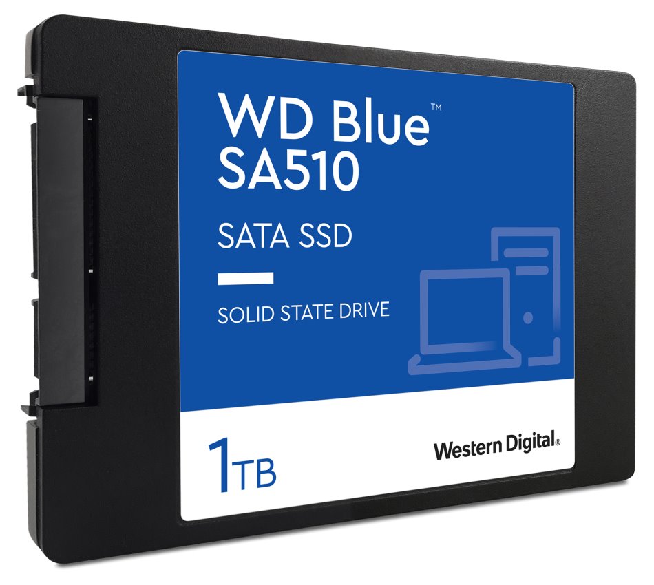 WD SSD BLUE SA510 1TB / WDS100T3B0A / SATA III / Interní 2,5" / 7mm