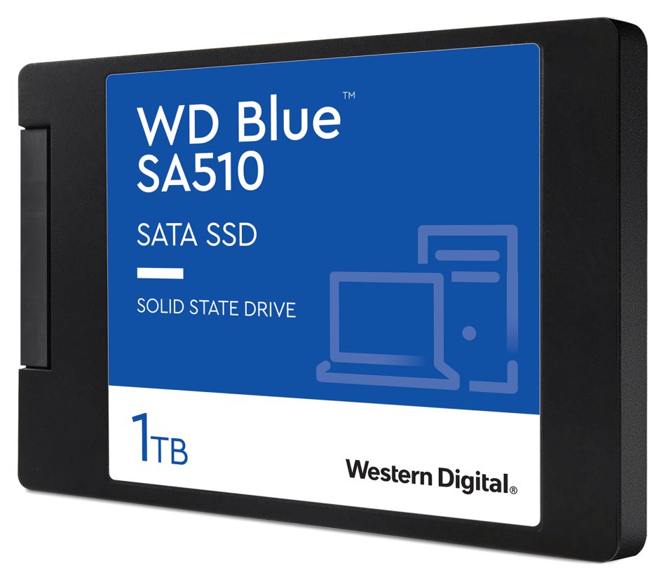 WD SSD BLUE SA510 1TB / WDS100T3B0A / SATA III / Interní 2,5" / 7mm