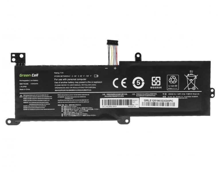 Green Cell/ LE125/ 7.4V/ 3500 mAh/ Li-Ion/ Lenovo L16C2PB1,L16M2PB2,IdeaPad 130, 320-14IKB 320-15A/ neorigin