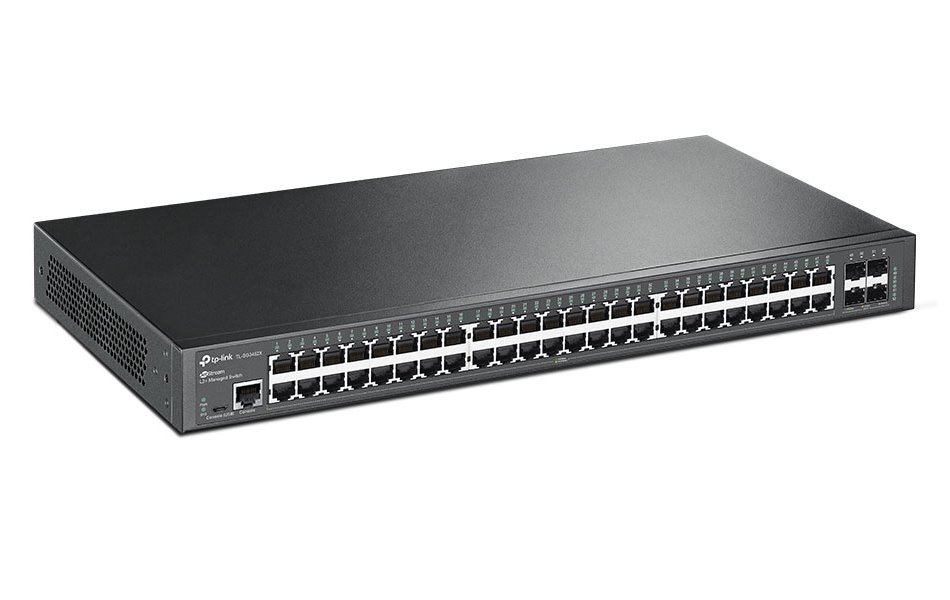 TP-Link TL-SG3452X JetStream 52-port Gigabit L2+ / 48x Gigabit / 4x 10Gigabit SFP+ / RJ-45/Micro-USB Console Port