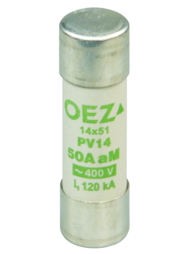 Solarmi pojistka válcová PV14 50A AM 400V 14X51