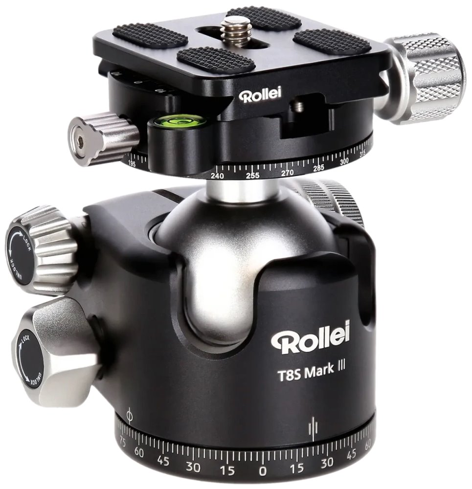 Rollei T8S Mark III/ Nosnost do 22 kg/ kulová hlava na stativ