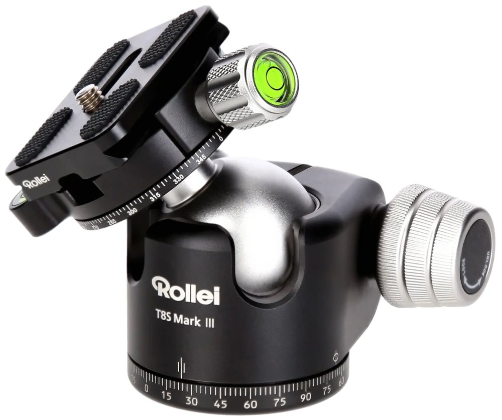 Rollei T8S Mark III/ Nosnost do 22 kg/ kulová hlava na stativ