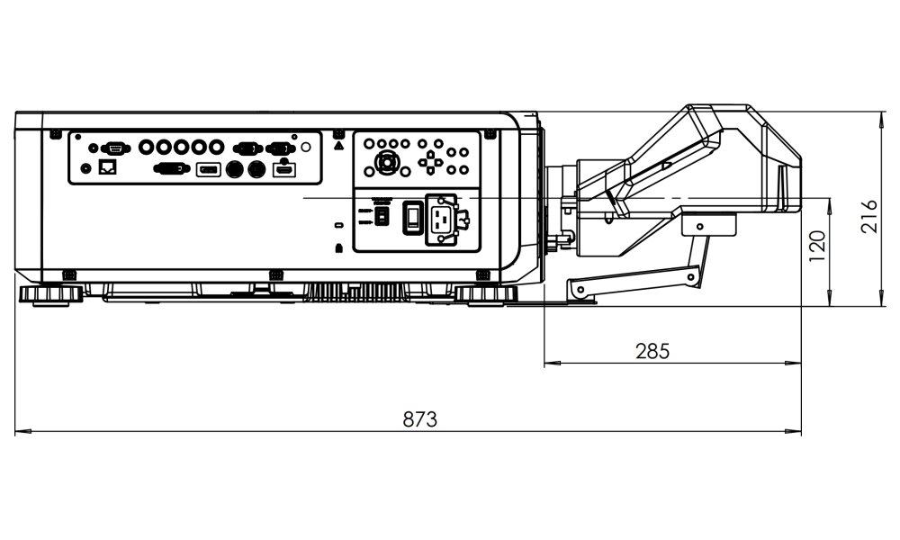 BenQ UST objektiv LS1ST4 pro LU9915/ LU9750/ LU9800