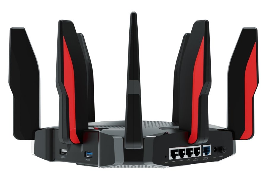 TP-Link Archer GX90 AX6600 router / 1x 2,5G WAN/LAN / 3x GLAN / 1x GWAN/LAN / USB 2.0+3.0 / 802.11a/b/g/n/ac/ax