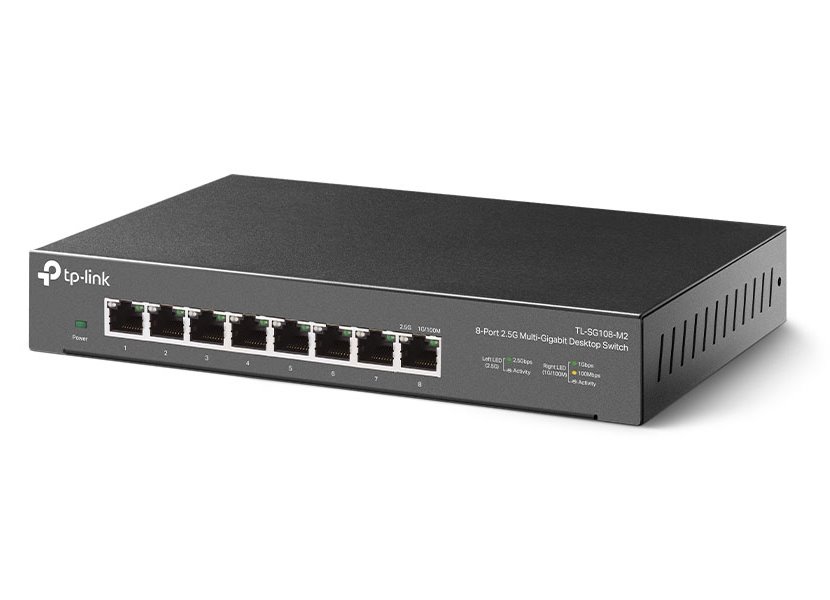 TP-Link TL-SG108-M2 8portový switch 2,5G