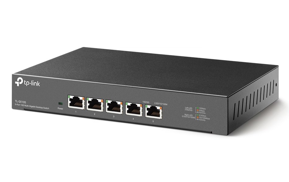 TP-Link TL-SX105 - 5portový stolní switch 10G