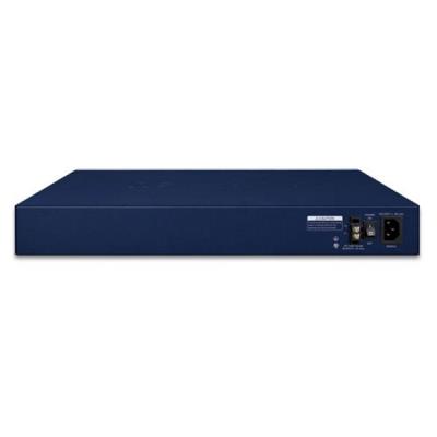 Planet GS-6320-24UP2T2XV L3 switch, 24x1Gb, 2x10Gb, 2x10Gb SFP+, 24x PoE 802.3bt 600W, 2x power-in, touch LCD