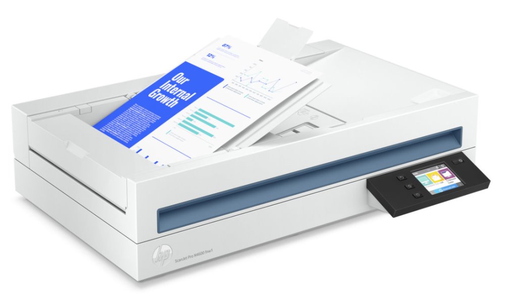 HP Scanjet Pro N4600 fnw1/ A4/ 1200x1200/ USB/ LAN/ WiFi/ ADF