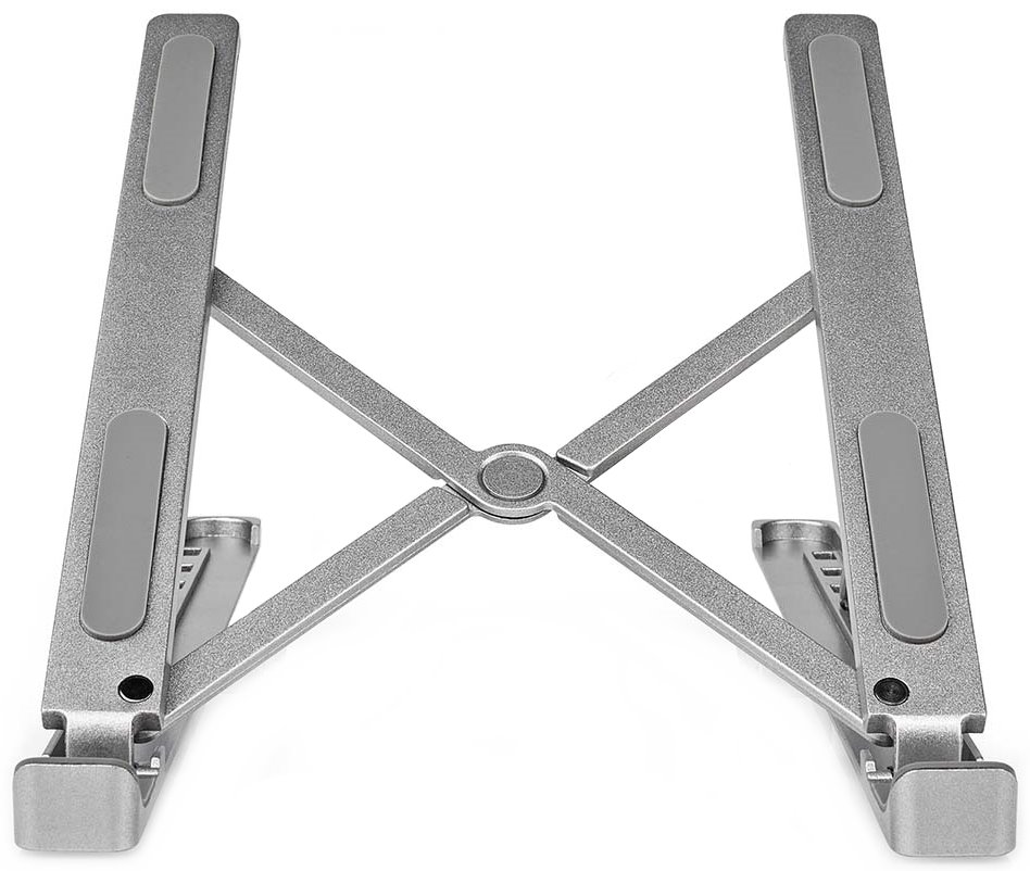 NEDIS stojan na notebook/tablet/smartphone/ univerzální/ pro zařízení 5" - 17"/ 6 úhlů/ hliník