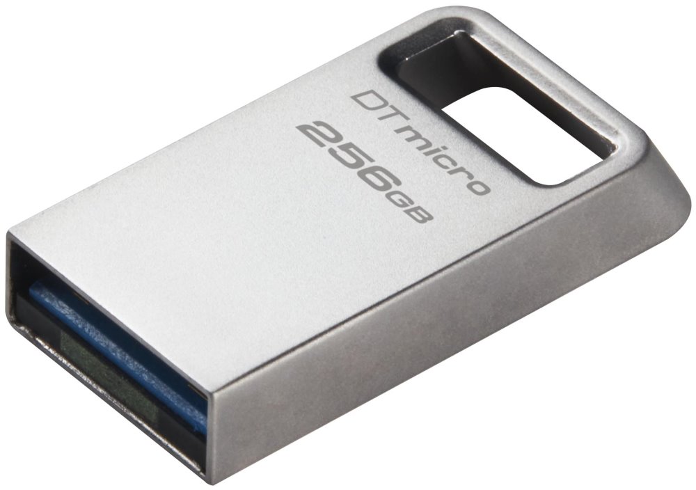 KINGSTON DataTraveler MICRO 256GB / USB 3.2 / kovové tělo