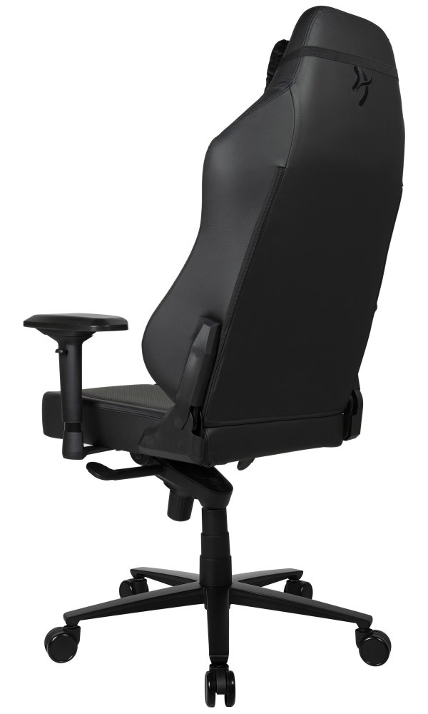 AROZZI herní židle PRIMO Full Premium Leather Black/ 100% přírodní italská kůže/ černá