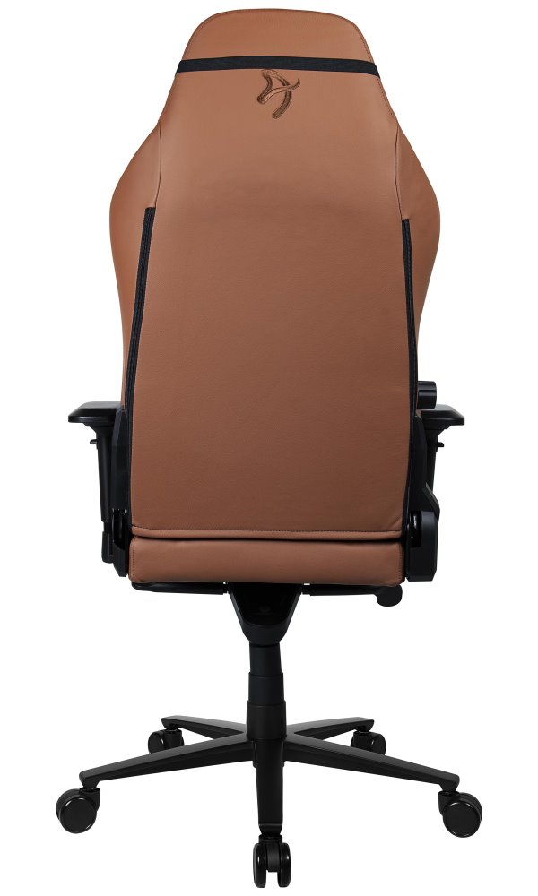 AROZZI herní židle PRIMO Full Premium Leather Brown/ 100% přírodní italská kůže/ hnědá