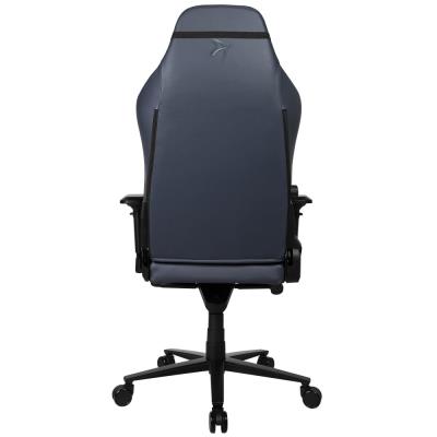 AROZZI herní židle PRIMO Full Premium Leather Ocean/ 100% přírodní italská kůže/ tmavě modrá