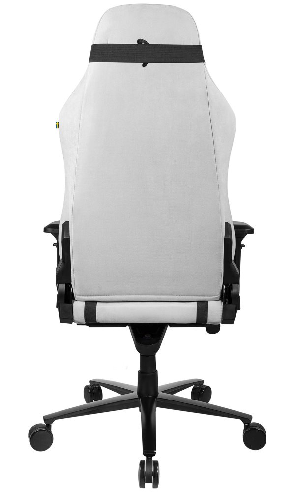 AROZZI herní židle VERNAZZA Supersoft Fabric Light Grey/ světle šedá