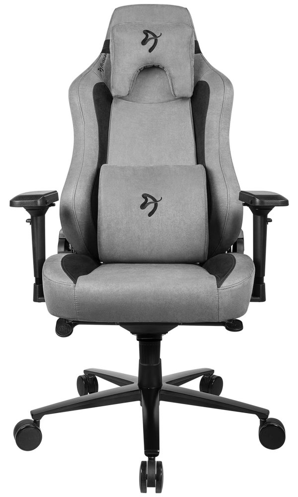 AROZZI herní židle VERNAZZA Supersoft Fabric Anthracite/ tmavě šedá