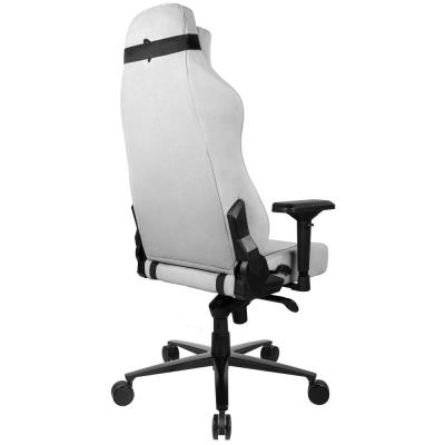 AROZZI herní židle VERNAZZA Supersoft Fabric Light Grey/ světle šedá