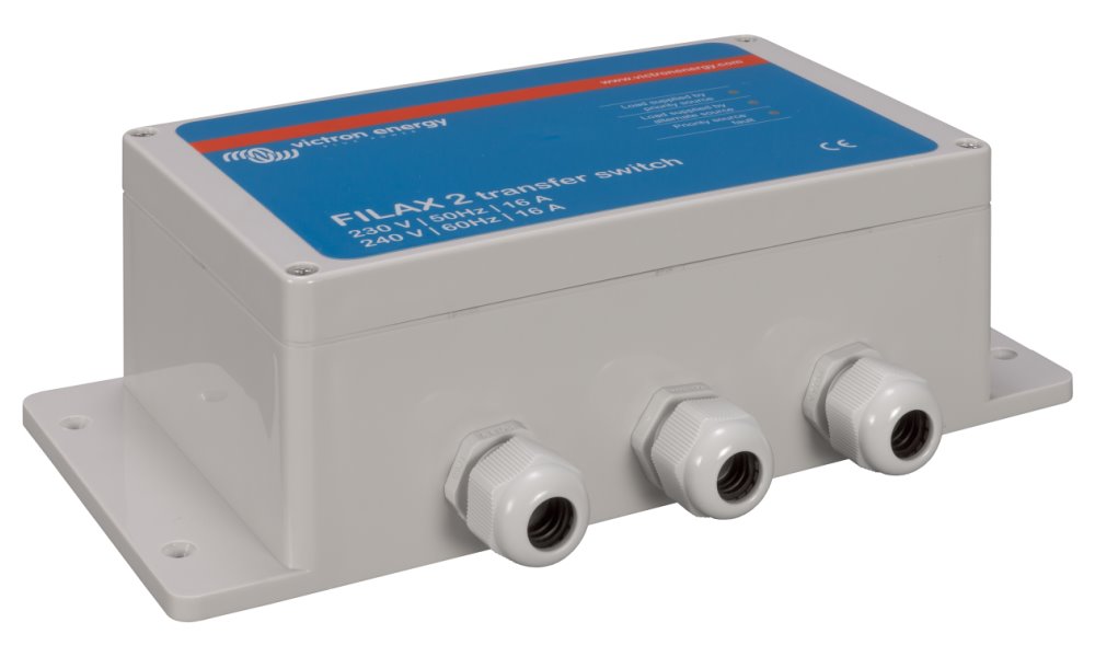 Victron přepínač napájení Filax-2 230V/50Hz-240V/60Hz