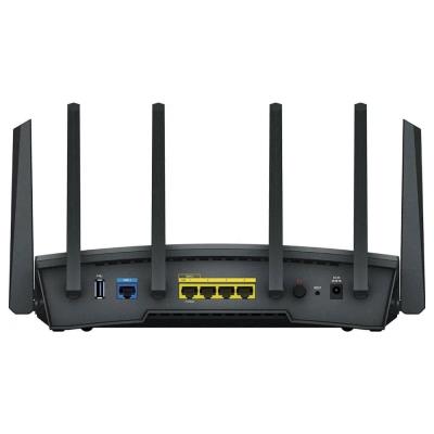 Synology RT6600ax Router 2,4GHz/ 5GHz 802.11a/b/g/n/ac/ax / 1x USB 3.2GEN1/ 1x 2,5GbE WAN/ LAN, 1x1GbE WAN, 3x1GbE LAN