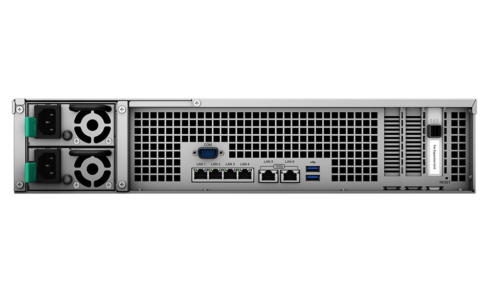 Synology FS3600 Flash Station   2U, 24x SAS, 16GB RAM, 2x 10Gb LAN, 4x 1Gb LAN, redund.zdroj, 1x PCIe