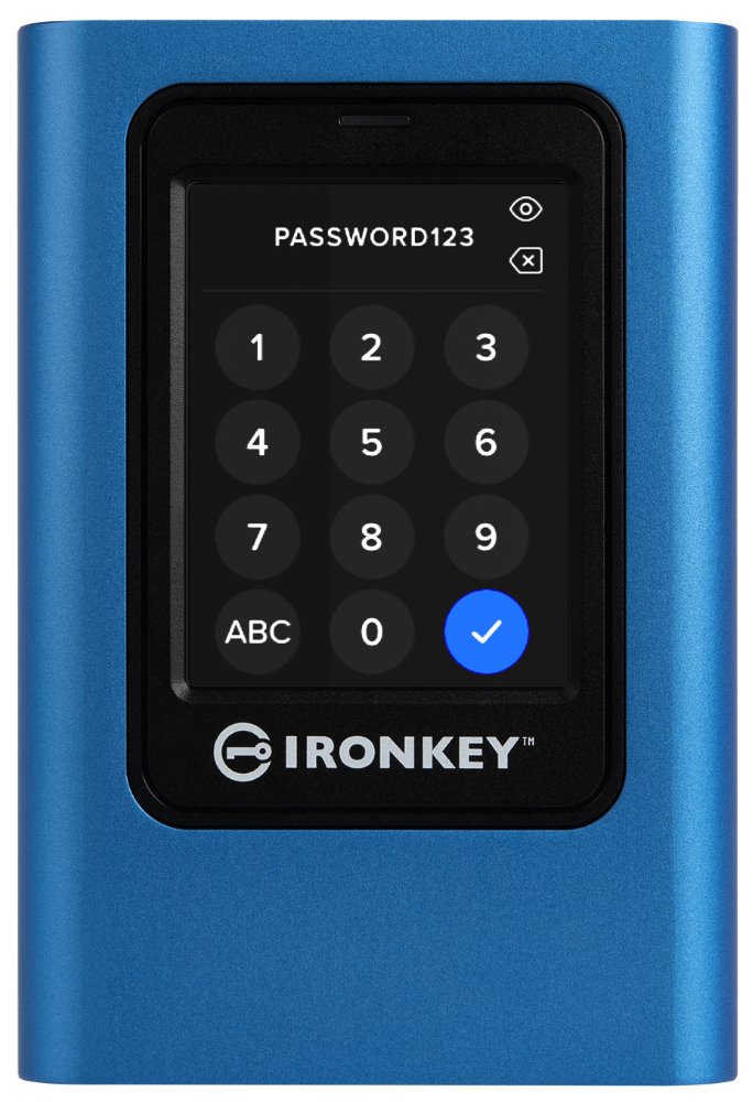 KINGSTON IronKey Vault Privacy 80 480GB SSD / externí SSD / USB-C 3.2 Gen1 / FIPS 197 s 256bitovým šifrování XTS-AES