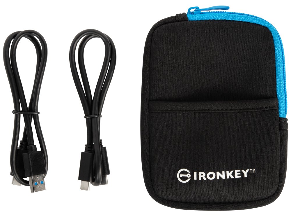 KINGSTON IronKey Vault Privacy 80 960GB SSD / externí SSD / USB-C 3.2 Gen1 / FIPS 197 s 256bitovým šifrování XTS-AES