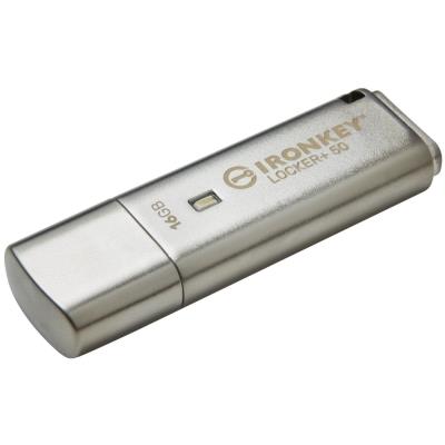 KINGSTON IronKey Locker+ 50  16GB / USB 3.2 / Šifrování XTS-AES