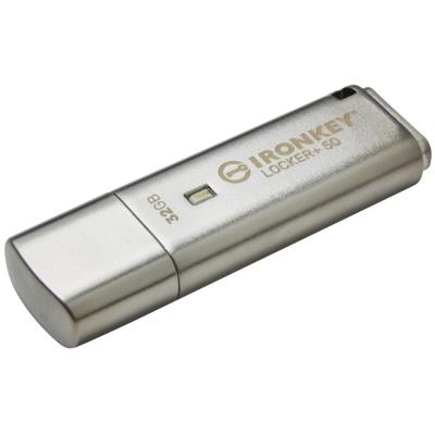 KINGSTON IronKey Locker+ 50  32GB / USB 3.2 / Šifrování XTS-AES