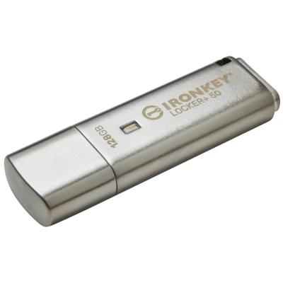 KINGSTON IronKey Locker+ 50  128GB / USB 3.2 / Šifrování XTS-AES