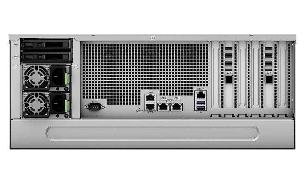 Synology HD6500 High Density   4U, 60x SAS, 64GB RAM, 2x 10Gb LAN, 2x 1Gb LAN, redund.zdroj, 4x PCIe