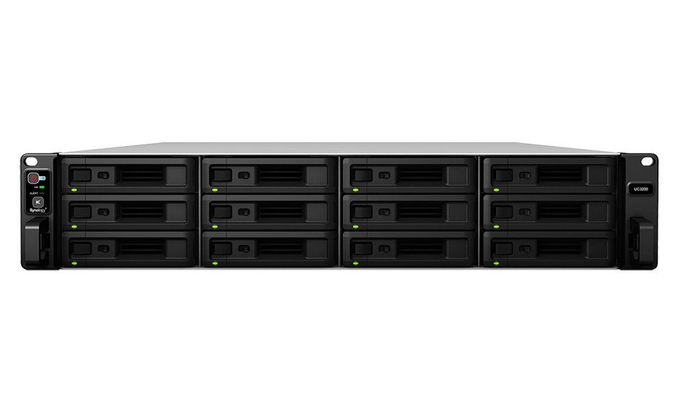 Synology UC3200 Unified Controller   2U, 12x SAS, 2x 8GB RAM, 2x 10Gb LAN, 4x 1Gb LAN, redund.zdroj, 2x PCIe